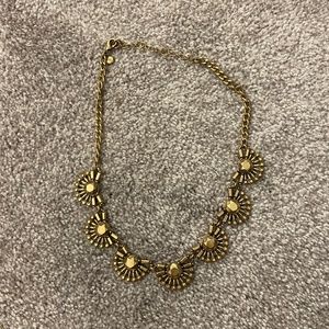 J. Crew Factory Gold Statement Necklace